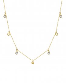 DIAMOND BY THE YARD DANGLE NECKLACE (TN1002)