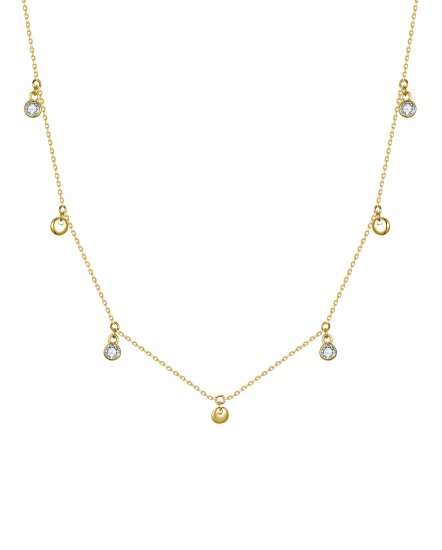 DIAMOND BY THE YARD DANGLE NECKLACE (TN1002)