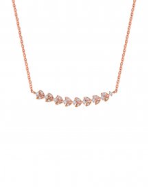 LEAF STYLE DIAMOND NECKLACE (TN211)