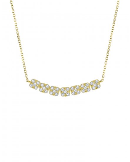 CLUSTER DIAMOND NECKLACE (TN244)