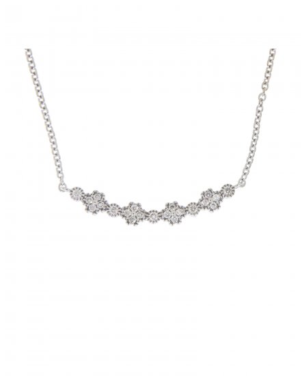 CURVED STYLE DIAMOND NECKLACE (TN250)
