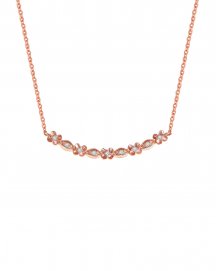 FLORAL STYLE DIAMOND NECKLACE (TN256)