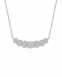 CLUSTER DIAMOND NECKLACE (TN257)