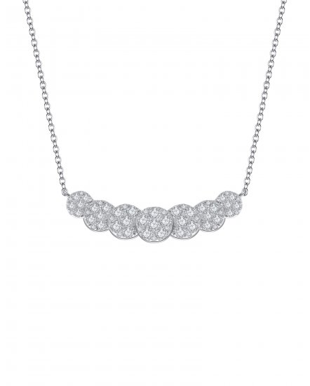 CLUSTER DIAMOND NECKLACE (TN257)