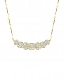 CLUSTER DIAMOND NECKLACE (TN257)
