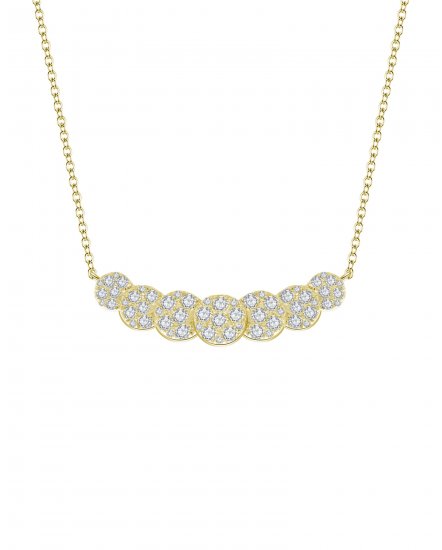 CLUSTER DIAMOND NECKLACE (TN257)