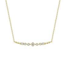 CLOVER STYLE DIAMOND NECKLACE (TN259)