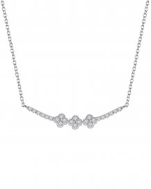 CLOVER STYLE DIAMOND NECKLACE (TN261)