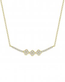 CLOVER STYLE DIAMOND NECKLACE (TN261)
