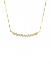 TRIANGLE STYLE DIAMOND NECKLACE (TN275)