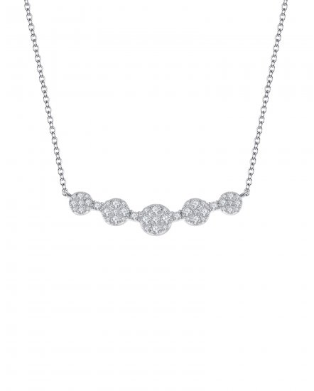 CLUSTER DIAMOND NECKLACE (TN281)