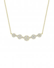 CLUSTER DIAMOND NECKLACE (TN281)
