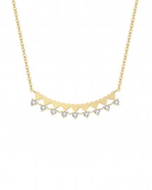 HEART SHAPE DIAMOND NECKLACE (TN288)