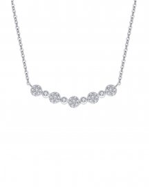 CLUSTER DIAMOND NECKLACE (TN296)