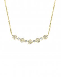 CLUSTER DIAMOND NECKLACE (TN296)