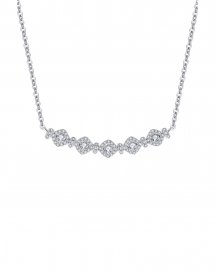 CLUSTER DIAMOND NECKLACE (TN297)