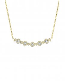 CLUSTER DIAMOND NECKLACE (TN297)