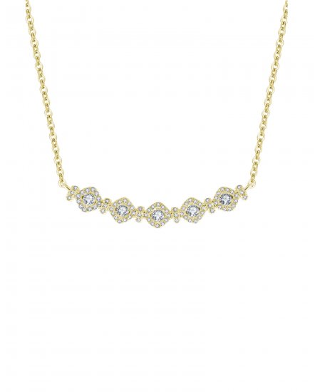 CLUSTER DIAMOND NECKLACE (TN297)