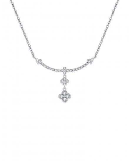 DANGLE DROP DIAMOND NECKLACE (TN316)