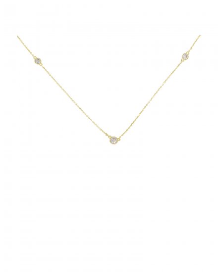 DIAMOND BY THE YARD NECKLACE (TN317)