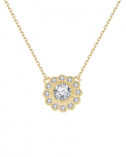 ROUND DIAMOND NECKLACE (TN318)