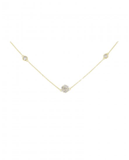 DIAMOND BY THE YARD NECKLACE (TN323)