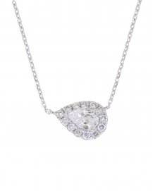 PEAR DIAMOND NECKLACE (TN334)