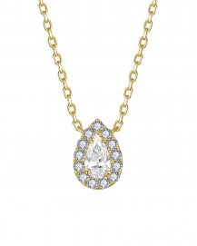 PEAR DIAMOND NECKLACE (TN336)