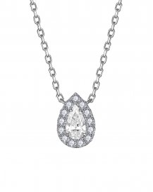 PEAR DIAMOND NECKLACE (TN336)