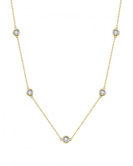 DIAMOND BY THE YARD NECKLACE (TN343)