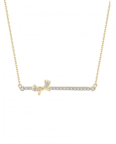 BAR DIAMOND NECKLACE (TN346)