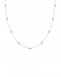 MARQUISE DIAMOND BY THE YARD NECKLACE (TN397)