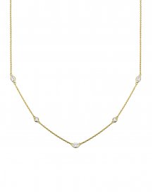 MARQUISE DIAMOND BY THE YARD NECKLACE (TN402)