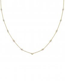 MARQUISE DIAMOND BY THE YARD NECKLACE (TN406)