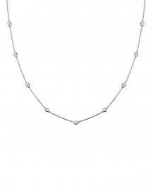 MARQUISE DIAMOND BY THE YARD NECKLACE (TN408)