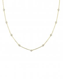 MARQUISE DIAMOND BY THE YARD NECKLACE (TN408)
