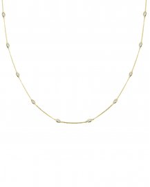 MARQUISE DIAMOND BY THE YARD NECKLACE (TN410)