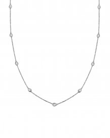PEAR DIAMOND BY THE YARD NECKLACE (TN413)