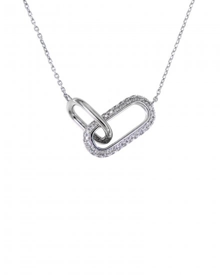 INTER LINKED DIAMOND NECKLACE (TN487)