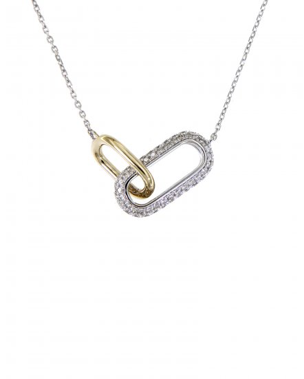 INTER LINKED DIAMOND NECKLACE (TN487)