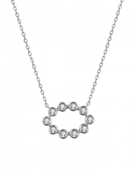 BEZEL DIAMOND NECKLACE (TN492)