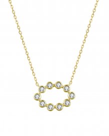 BEZEL DIAMOND NECKLACE (TN492)
