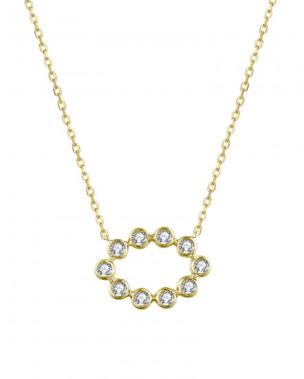 BEZEL DIAMOND NECKLACE (TN492)
