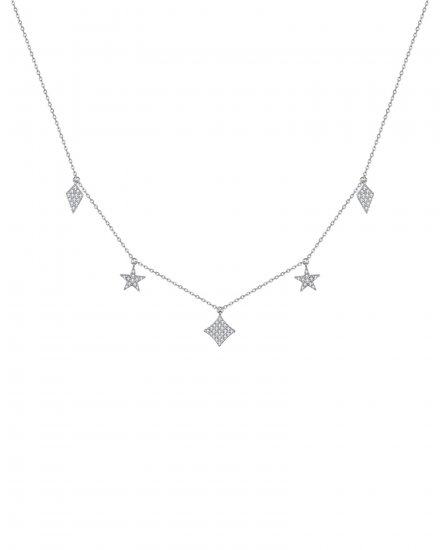 DIAMOND DANGLE NECKLACE (TN520)