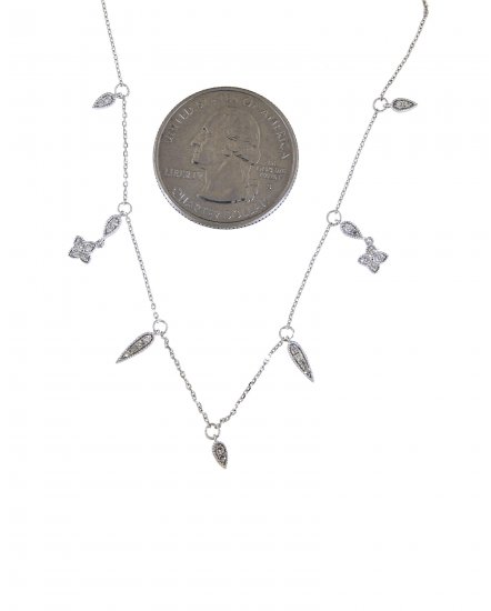 DIAMOND DANGLE NECKLACE (TN535)