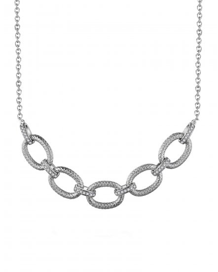 LINK STYLE DIAMOND NECKLACE (TN572)