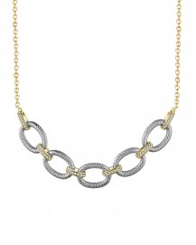 LINK STYLE DIAMOND NECKLACE (TN572)