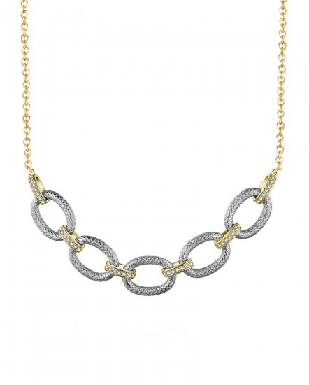 LINK STYLE DIAMOND NECKLACE (TN572)