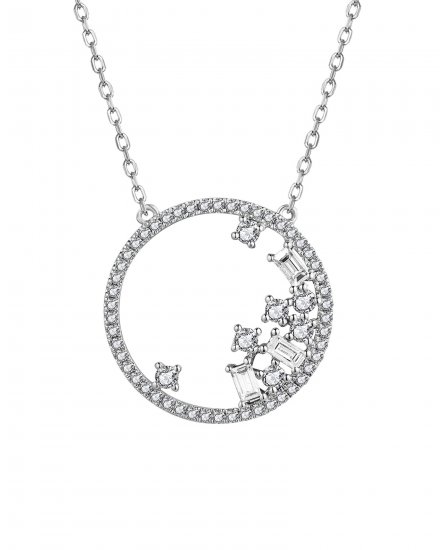 ROUND DIAMOND NECKLACE (TN587)