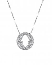 HAMZA ROUND DIAMOND NECKLACE (TN616)
